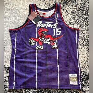 Mitchell & Ness Vince Carter Toronto Raptors Swingman Jersey - 2XL - BRAND NEW